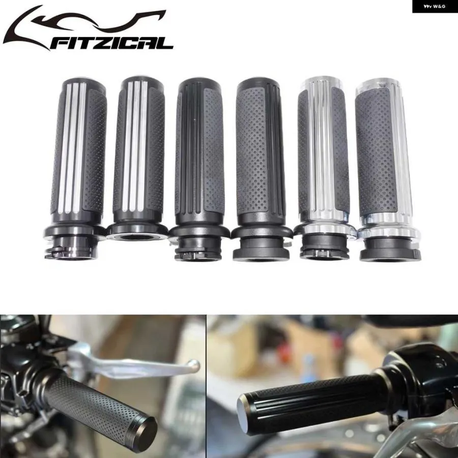 並行輸入品オートバイ バイク 1インチ 25MM ハンド グリップ ハンドルバー グリップ ハーレー ツーリング ストリートグライド ロードキング FLHR ダイナ