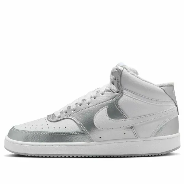 Nike ナイキ レディース スニーカー  【(WMNS) Nike Court Vision Mid ilver Grey CD5436-108】  サイズ US_5.5(22.5cm)
