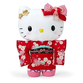 【中古】サンリオ(SANRIO) ぬいぐるみ（着物） ハローキティ 067211