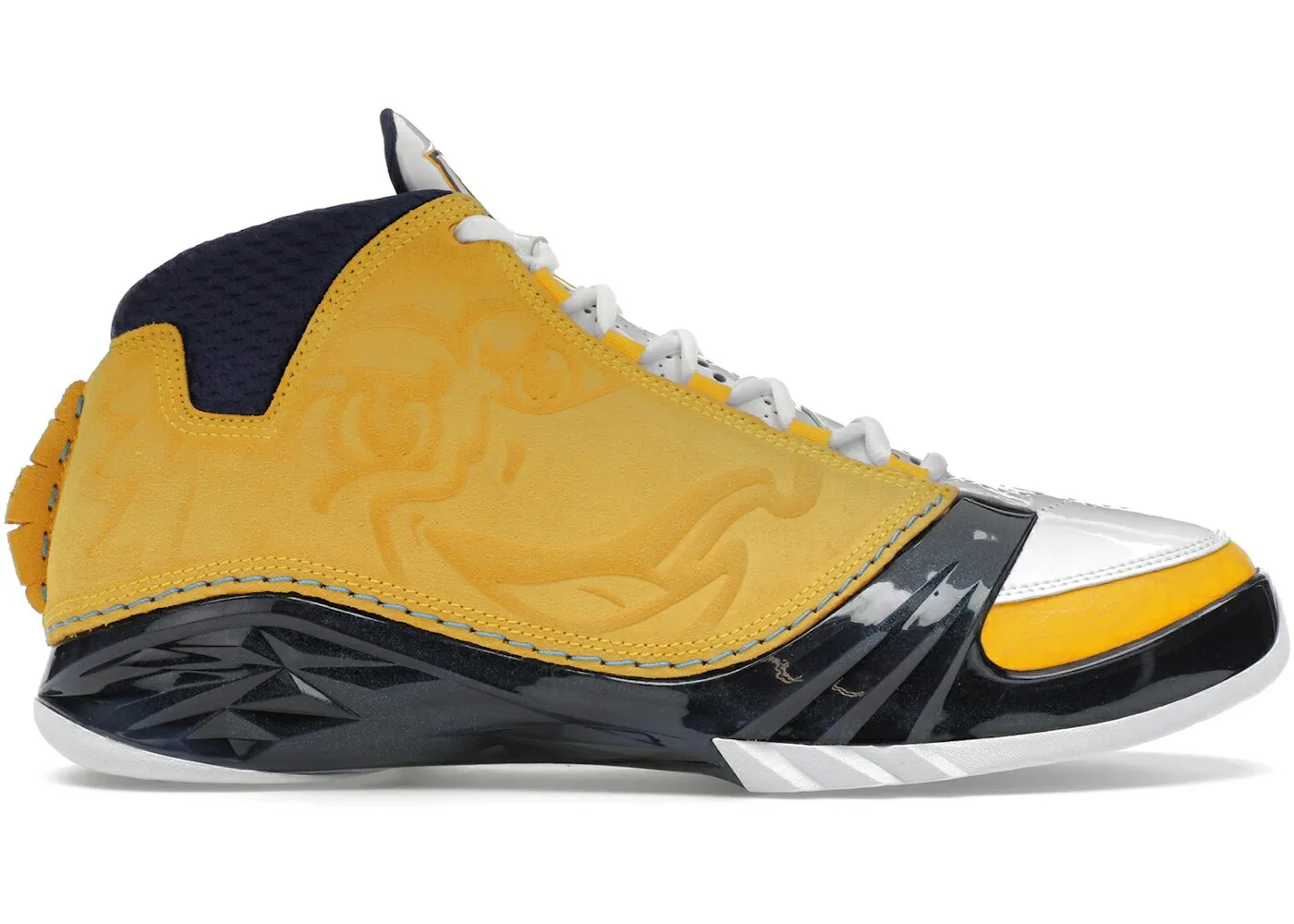 ナイキ ジョーダン マーケット 白色 ホワイト カレッジ 紺色 ネイビー スニーカー メンズ JORDAN 23 RETRO MARQUETTE PE / AMARILLO WHITE COLLEGE NAVY