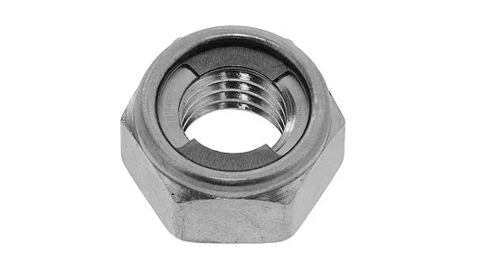 Ｕナット（細目【600個】Uﾅｯﾄ(2ｼｭ(ﾎｿﾒ  M10X1.25 標準(または鉄) / 三価ホワイト