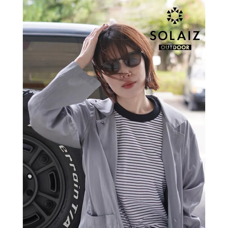 ソライズ SOLAIZ 偏光サングラス アウトドア パリジャンモデル ユニセックス Outdoor use SLD-006 OUTDOOR