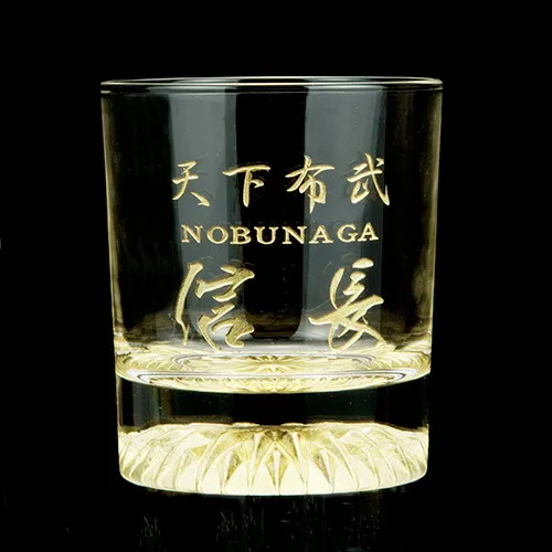 黄金のロックグラス 信長 GOLD LEAF ROCK GLASS