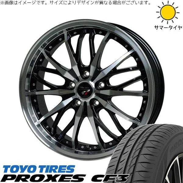 プリスウα 225/40R18 ホイールセット | プロクセス CF3 \u0026 プレシャス HM-3 18インチ 5穴114.3