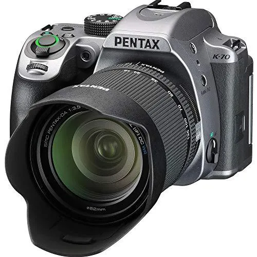 PENTAX デジタル一眼レフカメラ K-70 DA18-135mmWRレンズキット シルキーシ(中古品)