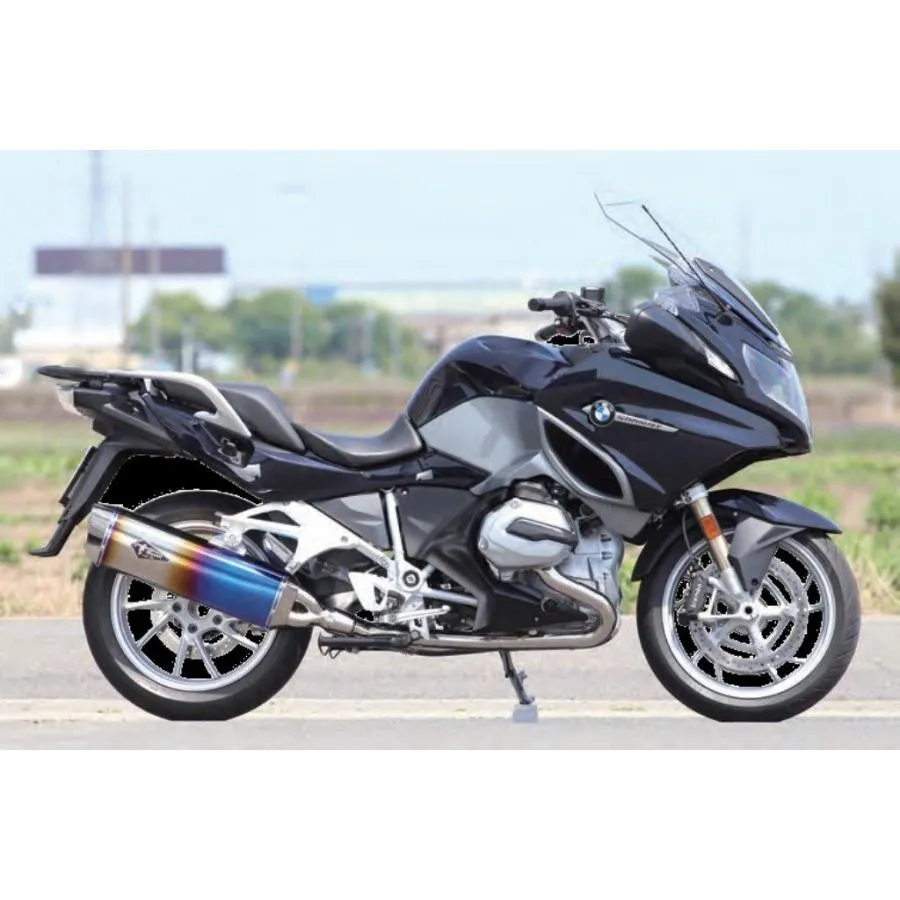 r’s gear アールズギア リアルスペック シングルタイプマフラー タイプ：チタンドラッグブルー R1200RT BMW フルエキゾーストマフラー マフラー