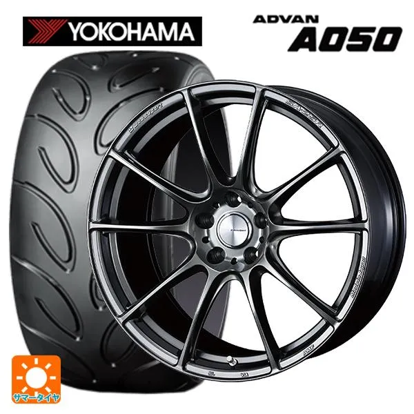 スバル WRX S4(VBH)用 245/40R18 93W ヨコハマ アドバン A050 コンパウンド M 正規品 ウェッズスポーツ SA25R