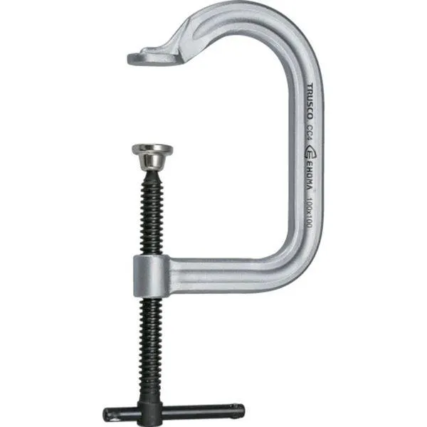 【メーカー在庫あり】 TC-100M TC100M  トラスコ中山(株) TRUSCO シャコ万力 口開100mmアゴ深さ100mm HD店
