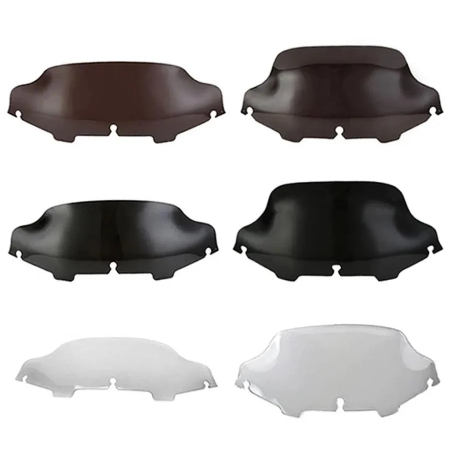 並行輸入品 8 インチ6インチ バイクアクセサリー ABS プラスチックフロントガラスハーレーツーリングエレクトラグライド FLHT FL