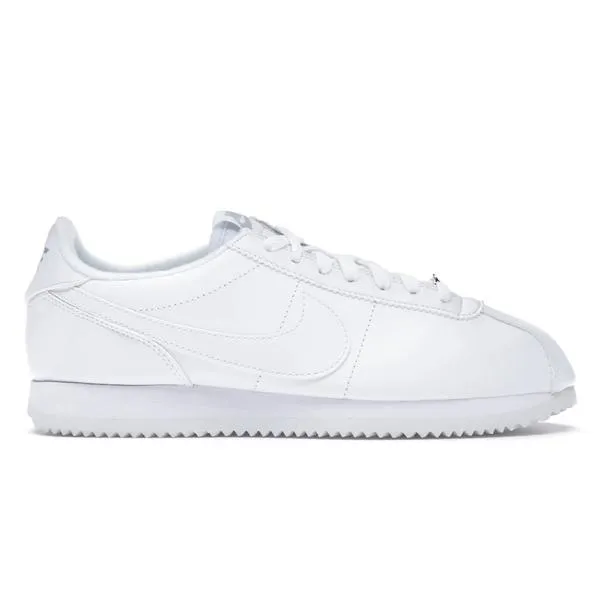 Nike ナイキ メンズ - スニーカー Nike Cortez Basic Leather White White-Wolf Grey-Mtllc Silver 【US_12.5(30.5cm) 】