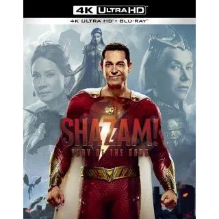 [国内盤UHD] シャザム!〜神々の怒り〜 4K ULTRA HD\u0026ブルーレイセット[2枚組][初回出荷限定](2023/7/19発売)