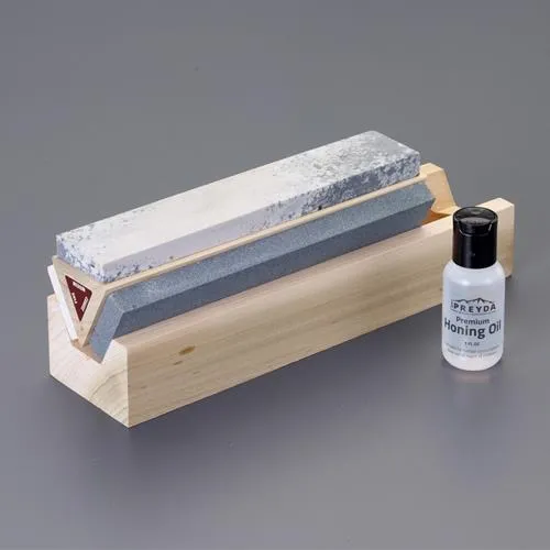 エスコ (ESCO) EA522AH-13 254x41x13mm 三面油砥石セット(粗・中・細目) EA522AH-13