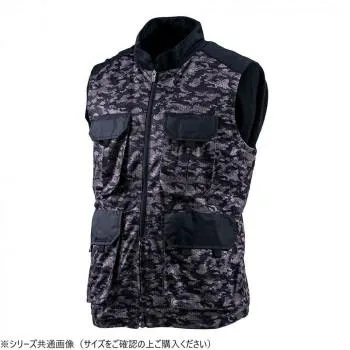 SDW-4146 スーパーライト メッシュベスト グレーカモ L SDW-4146-GYCM-L