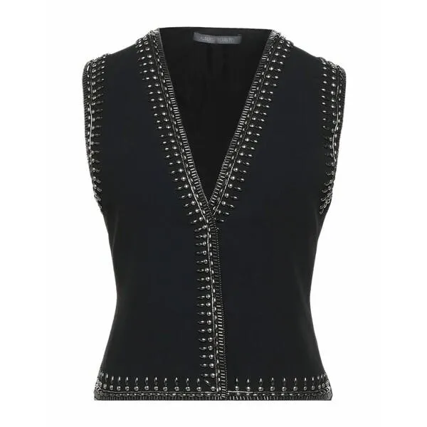 ALBERTA FERRETTI アルベルタ フェレッティ Tシャツ トップス レディース Tailored Vests Black