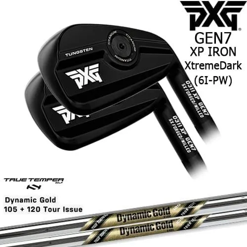 PXG 0311 GEN7 XP アイアン5本set(6I-PW) ExtremeDark[6P]ピーエックスジーPXG DynamicGold105 120 TOUR ISSUE(US)TRUE TEMPER