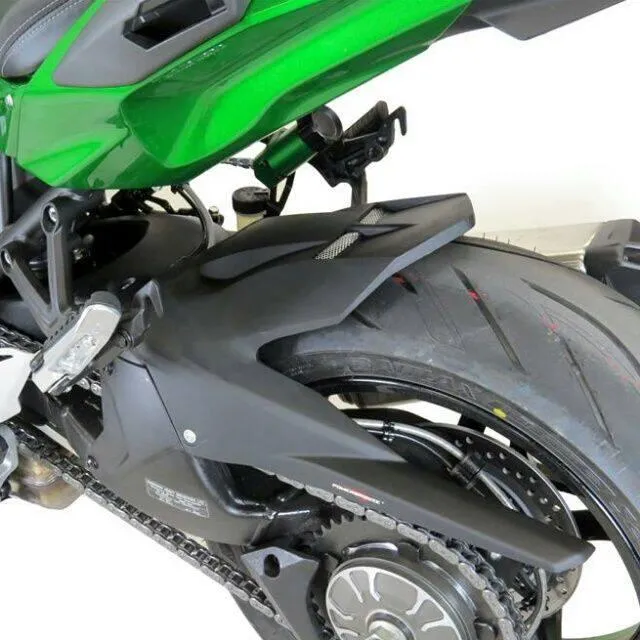 POWERBRONZE インナーフェンダー カラー：マットブラック／ブラックメッシュ Ninja H2 SX SE KAWASAKI カワサキ リアフェンダー フェンダー関連 外装