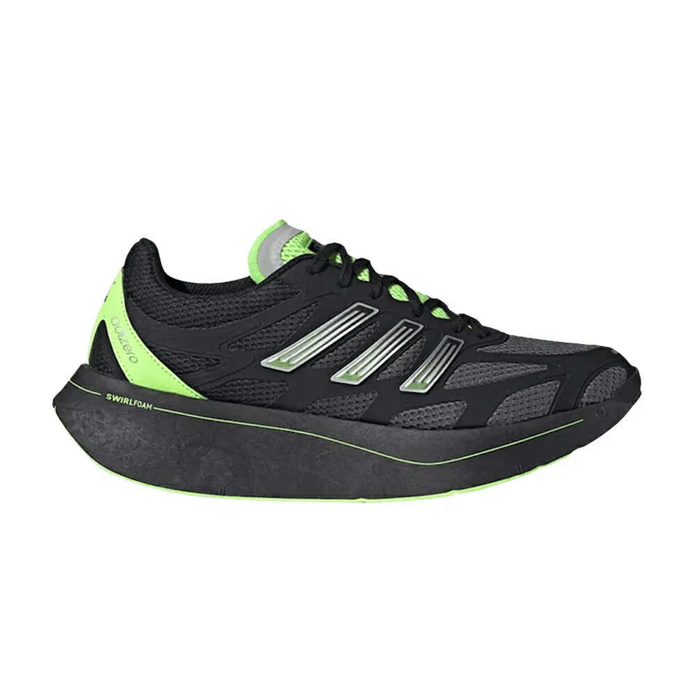 アディダス アディゼロ コア 黒色 ブラック 灰色 グレー BLACK GREEN スニーカー メンズ ADIDAS ADIZERO ARUKU SIGNAL / CORE BLACK GREY FOUR SIGNAL