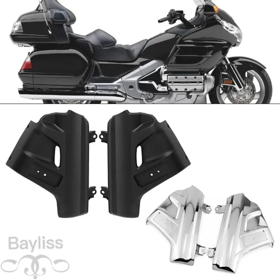 【並行輸入品】バイクフロントタイヤハガーフェンダーマッドガードホイールスプラッシュガードサイドサスペンションショックカバーホンダ GL1800 ゴールドウ