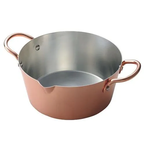 料理道具 厨房用品 / からっと銅のあげなべ 18cm 寸法: 253 x 184 x H80mm 板厚:1.0