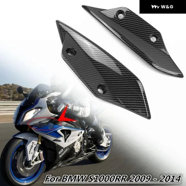 並行輸入品 BMW S1000RR 2009 - 2014 オートバイ バイク フロント フェアリング パネル カバー ウィングエアロダイナミック ウィングレット カーボン S100