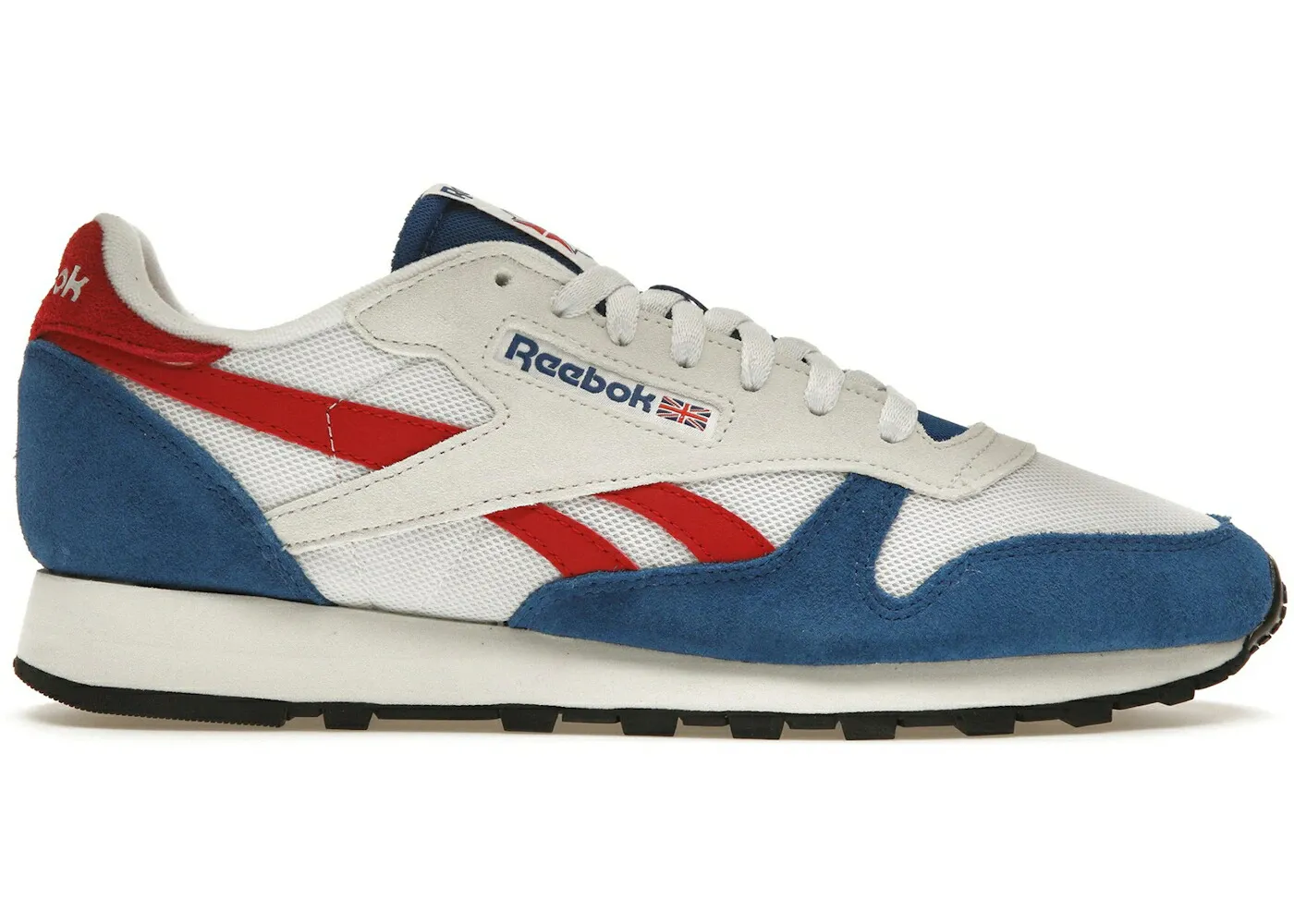 リーボック クラシック レザー 白色 ホワイト 赤 レッド 青色 ブルー スニーカー メンズ REEBOK CLASSIC LEATHER MAKE IT YOURS WHITE VECTOR RED BLUE / VECTOR BLUE FOOTWEAR WHITE