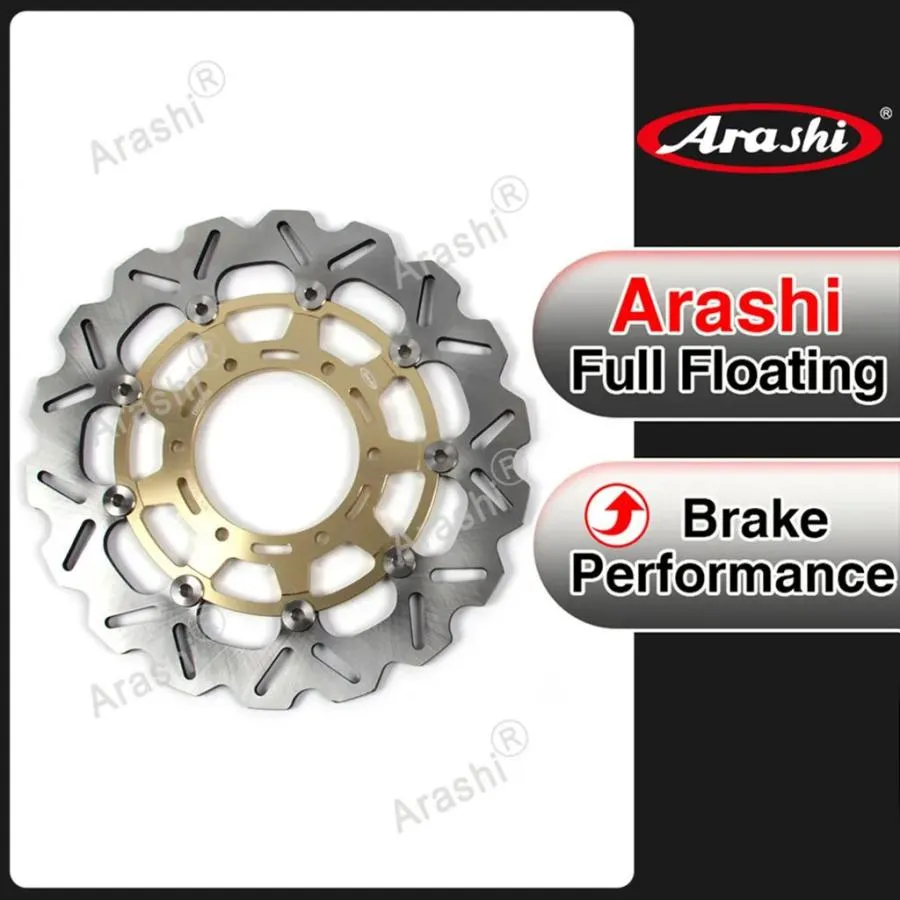 並行輸入品 嵐 1個 310MM バイク CNC フローティングフロントブレーキディスク ローター スズキ GSX-R600 GSX-R750 GSXR 600 750