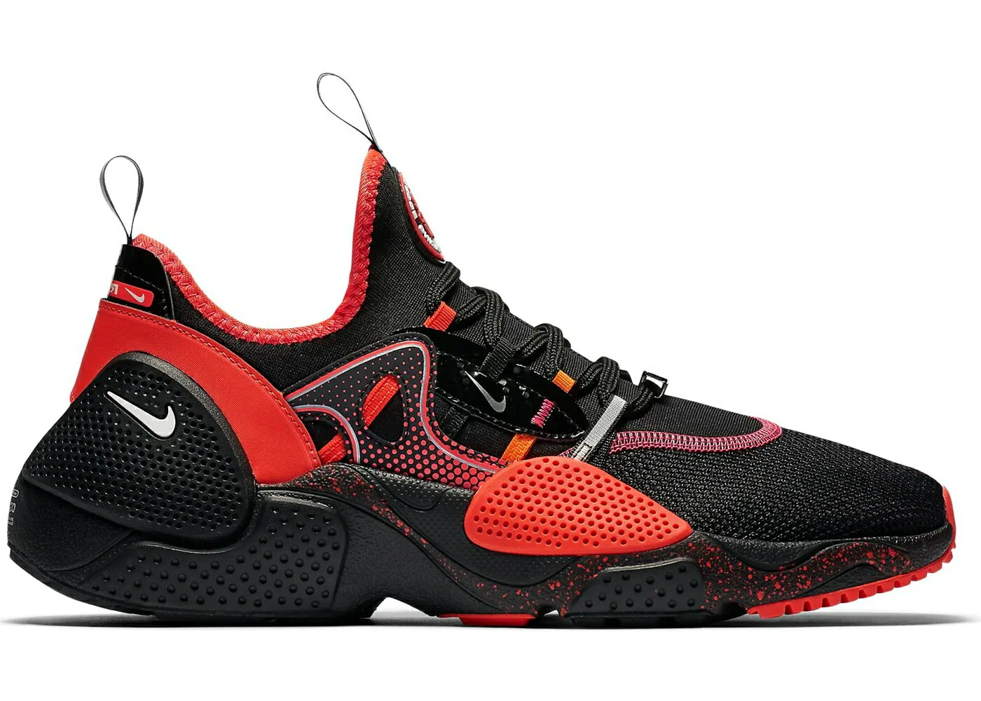 ナイキ ハラチ 黒色 ブラック 赤 レッド クリムゾン スニーカー メンズ NIKE HUARACHE EDGE ALL-STAR (2019) / BLACK UNIVERSITY RED CRIMSON
