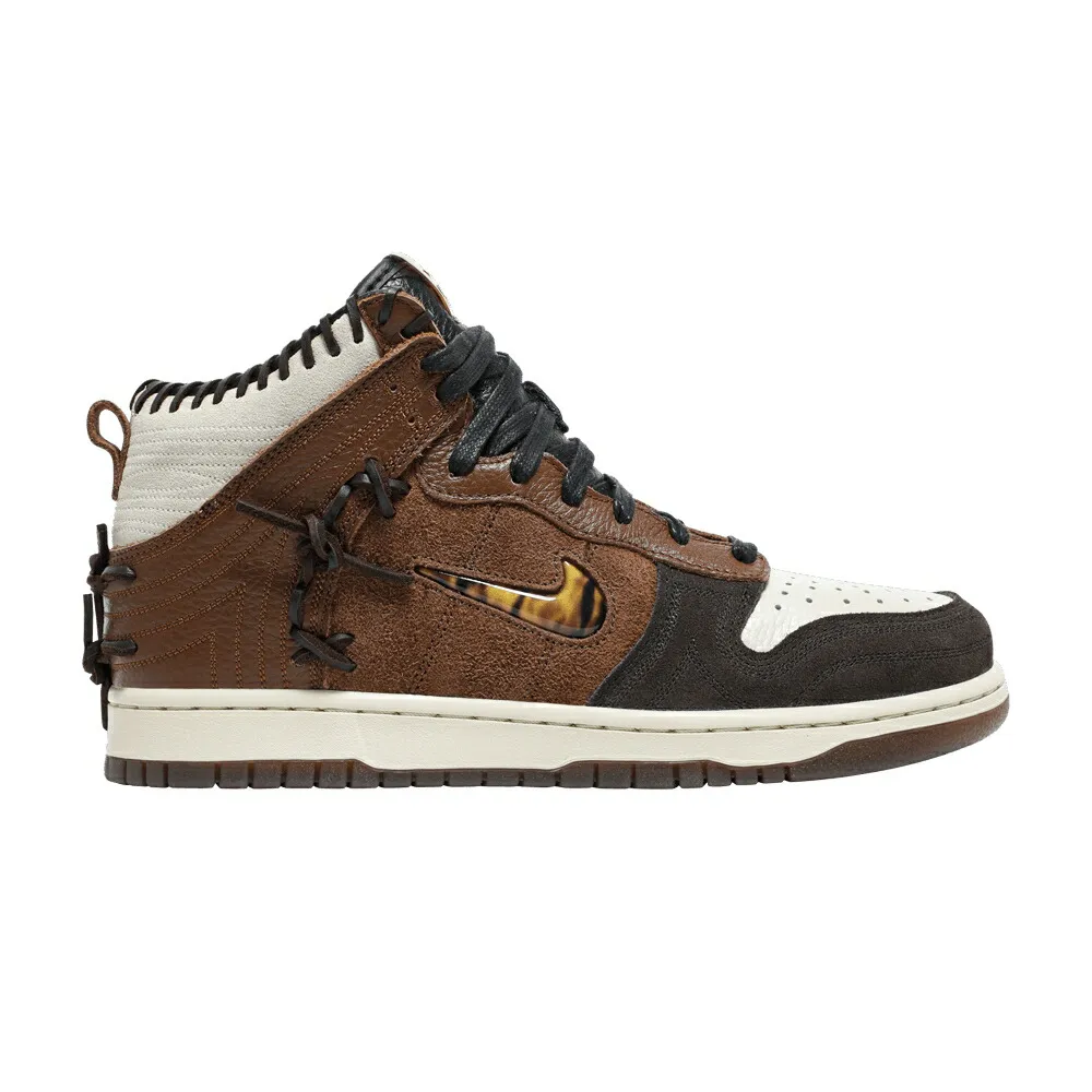 ナイキ ダンク ハイ 茶色 ブラウン ダンクハイ LEGEND スニーカー メンズ NIKE BODEGA X DUNK HIGH / FAUNA BROWN RUSTIC VELVET BROWN