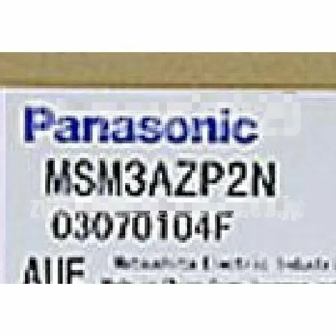 【新品 東京発 ★適格請求書発行可★】Panasonic サーボモーター MSM3AZP2N【６ヶ月保証】