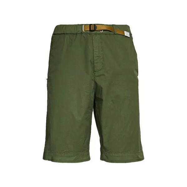 ホワイトサンド メンズ カジュアルパンツ ボトムス Drawstring pocket bermuda shorts Green