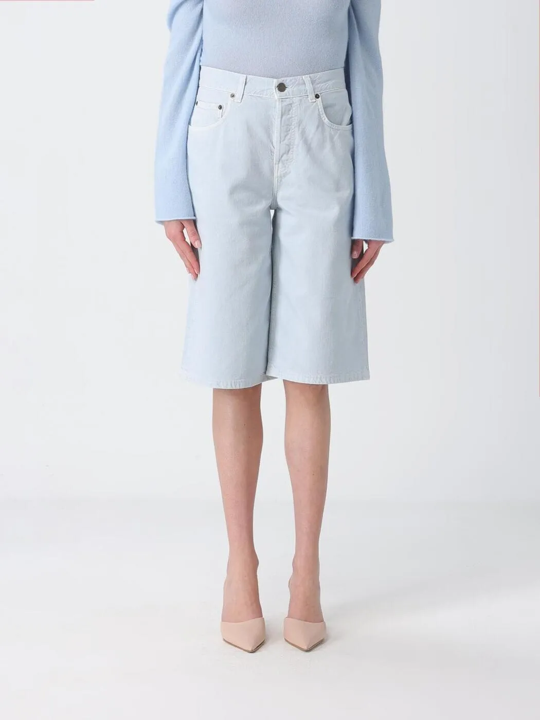 ハイクレ HAIKURE デニムショーツ ショーツ レディース ブルー Denim shorts HEW03350GF146PP 関税 送料無料 2026SS gi
