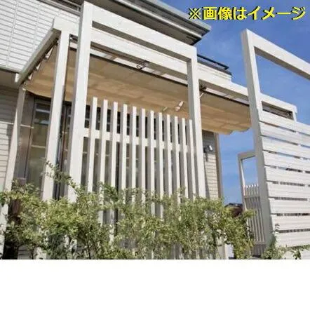 タカショー Sポーチ 壁付タイプ 1間×4尺 ＊シェード・正面フレームは別売りです クリアマット