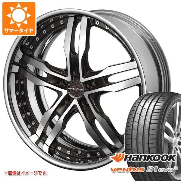 サマータイヤ 245/40R19 (98Y) XL ハンコック ベンタス S1 エボ3 K127 シャレン XF-55 8.0-19