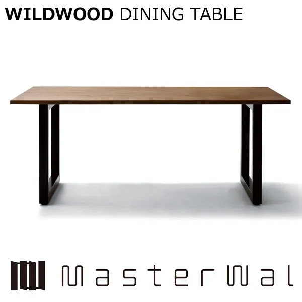 マスターウォール ワイルドウッド ダイニングテーブル W2200×D1000mm WILDWOOD DINING TABLE WWDT220100SL Masterwal エディションストア福井 ※メーカー直送品