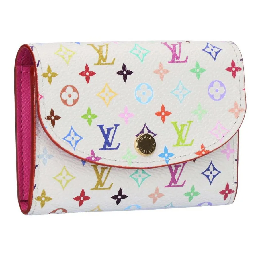 【並行輸入品】 ルイヴィトン LOUIS VUITTON 村上隆 折財布 三つ折り財布 LV×TM ポルトモネ・ロザリ M13399