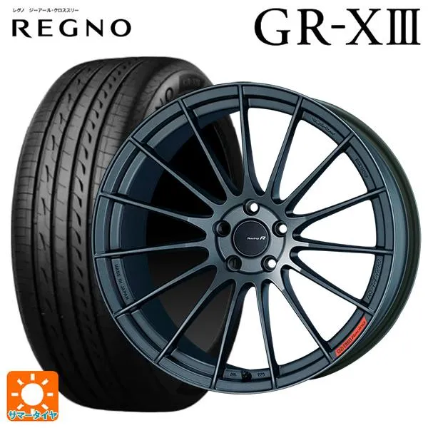 送料無料 サマータイヤホイール 4本セット 245/50R18 100W ブリヂストン レグノ GR-X3 正規品 エンケイ レーシングレボリューショ