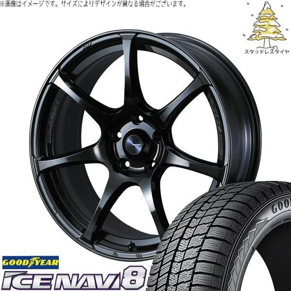 XV フォレスター 225/55R18 スタッドレス | アイスナビ8 \u0026 ウェッズスポーツ SA75R 18インチ 5穴100