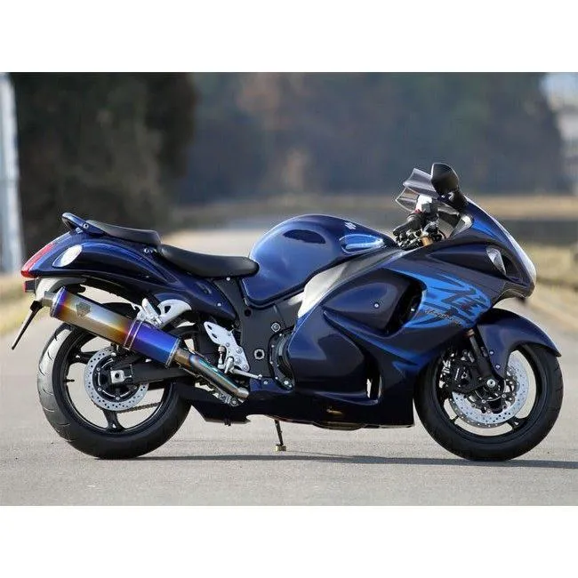 r’s gear アールズギア ワイバン シングルタイプマフラー タイプ：真円／チタン GSX1300R HAYABUSA SUZUKI スズキ フルエキゾーストマフラー マフラー
