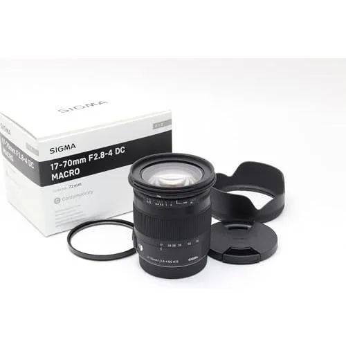 SIGMA 17-70mm F2.8-4 DC MACRO OS HSM | Contemporary C013 | Canon EF-Sマウント | APS-C/Super35