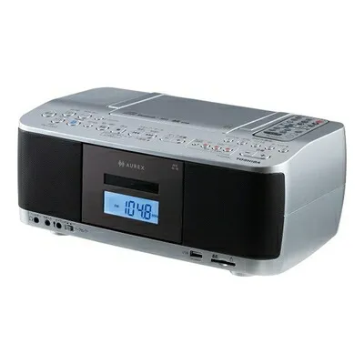 【中古】 東芝 CDラジカセ TY-CDX92 (S) シルバー