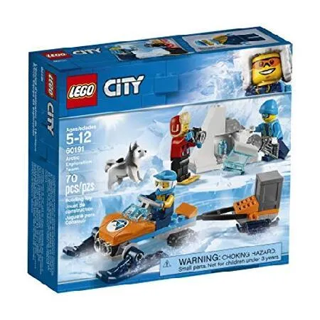 レゴ LEGO City Arctic Exploration Team 60191 Building Kit (70 Piece), Multicolor