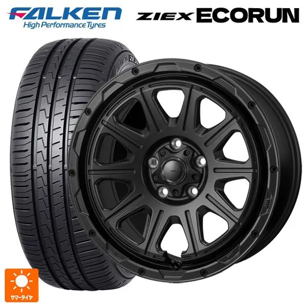 送料無料 サマータイヤホイール 4本セット 225/65R17 102V ファルケン ZE310R エコラン ジャパン三陽 ハイブロック レグルス 1