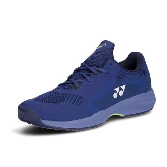 【在庫限り】YONEX (ヨネックス)パワークッションソニケージＭＧＣ[SHTSCMG]   ★オムニ・クレーコート用★ テニスシューズ 3E ネイビーブルー