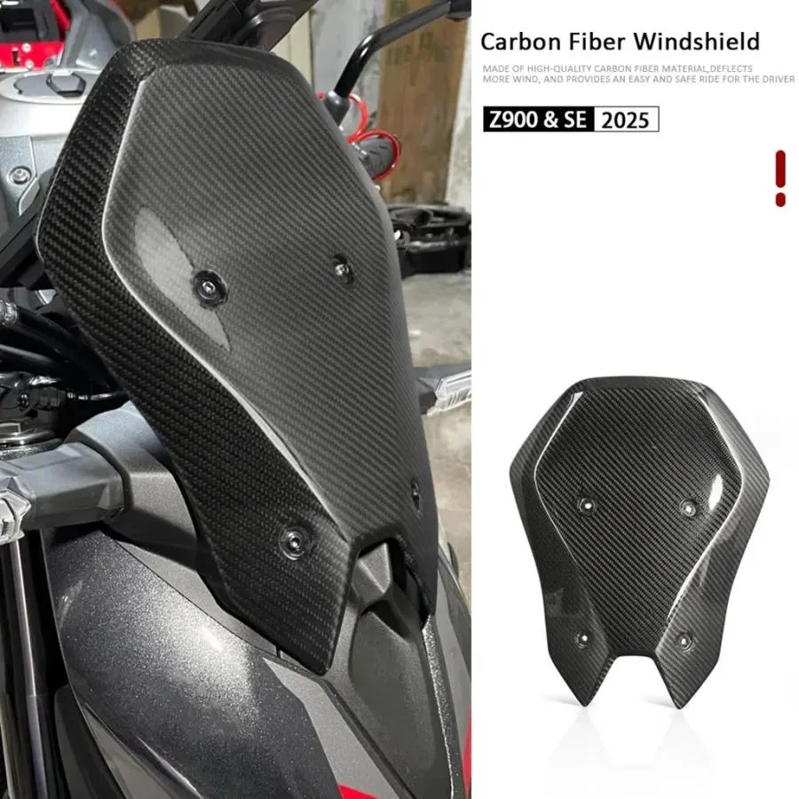 並行輸入品 フロントウインドシールドスクリーンディフレクターフロントガラスフロントガラスカワサキ Z900 Z 900 SE 2025