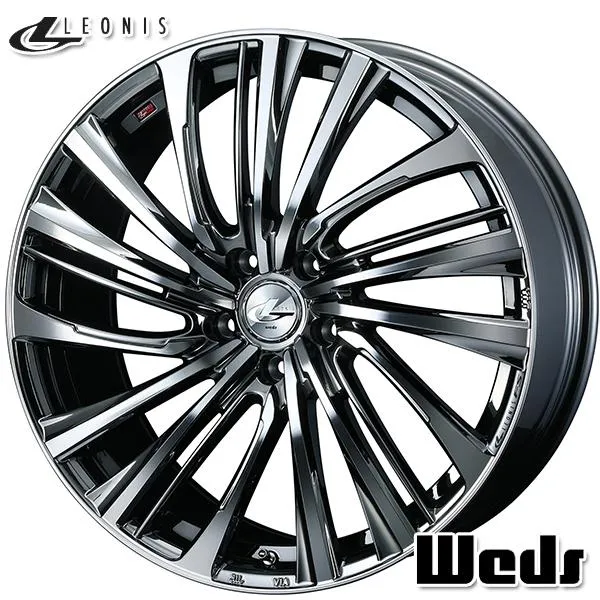 Weds LEONIS ウェッズ レオニス FS 20インチ 8.5J 5H114.3 +52 BMCMC アルミホイール単品 4本セット 送料無料
