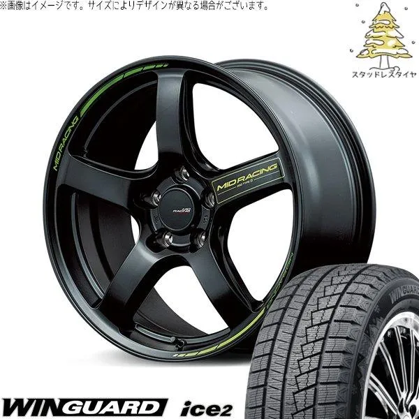 インプレッサ 205/50R17 スタッドレス | ウィンガードアイス2 \u0026 MIDレーシング R50タイプS 17インチ 5穴100
