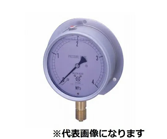 第一計器製作所 GRKグリセリン入圧力計 B型 φ60 R1/4 0～100MPA 1個 G-BUR1/4-60:100MPA
