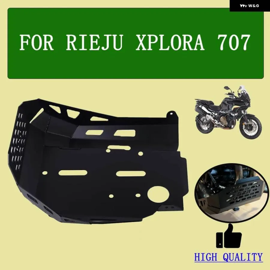 並行輸入品 オートバイ エンジン カバー ベースバッシュガードスキッドプレート ベリーパン プロテクター RIEJU XPLORA 707 2025