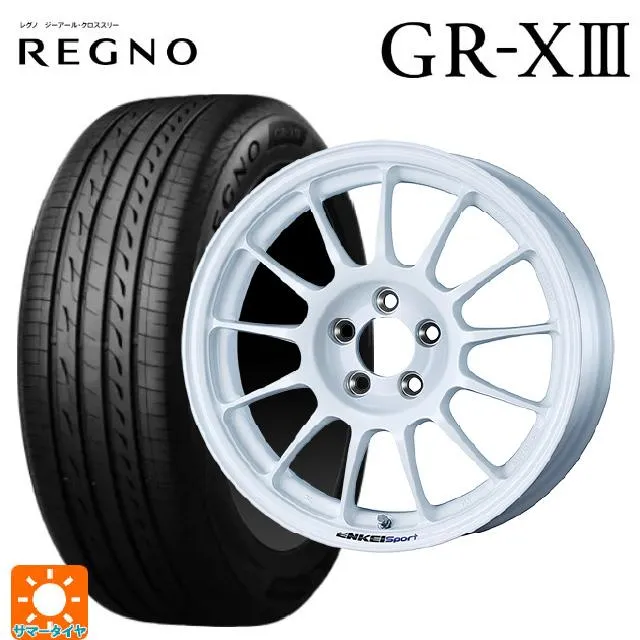 送料無料 サマータイヤホイール 4本セット 195/55R16 91V XL ブリヂストン レグノ GR-X3 正規品 エンケイ エンケイスポーツ R