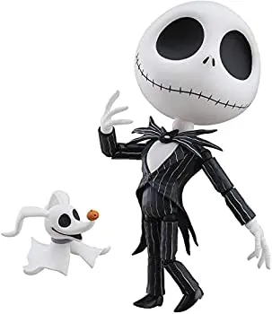 【中古】 ねんどろいど ナイトメアー・ビフォア・クリスマス ジャック・スケリントン ノンスケール ABS\u0026PVC製 塗装済み可動フィギュア